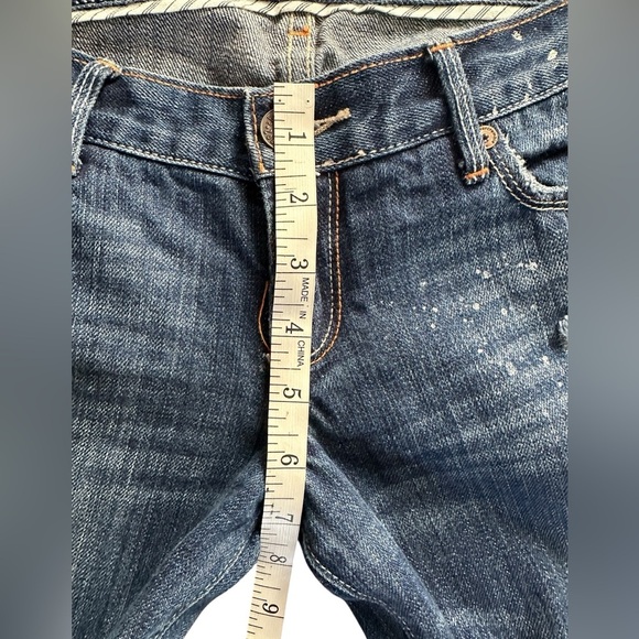 Abercrombie & Fitch Distressed Low-Rise Straight Leg Jeans – Size 30x32 - Picture 13 of 16